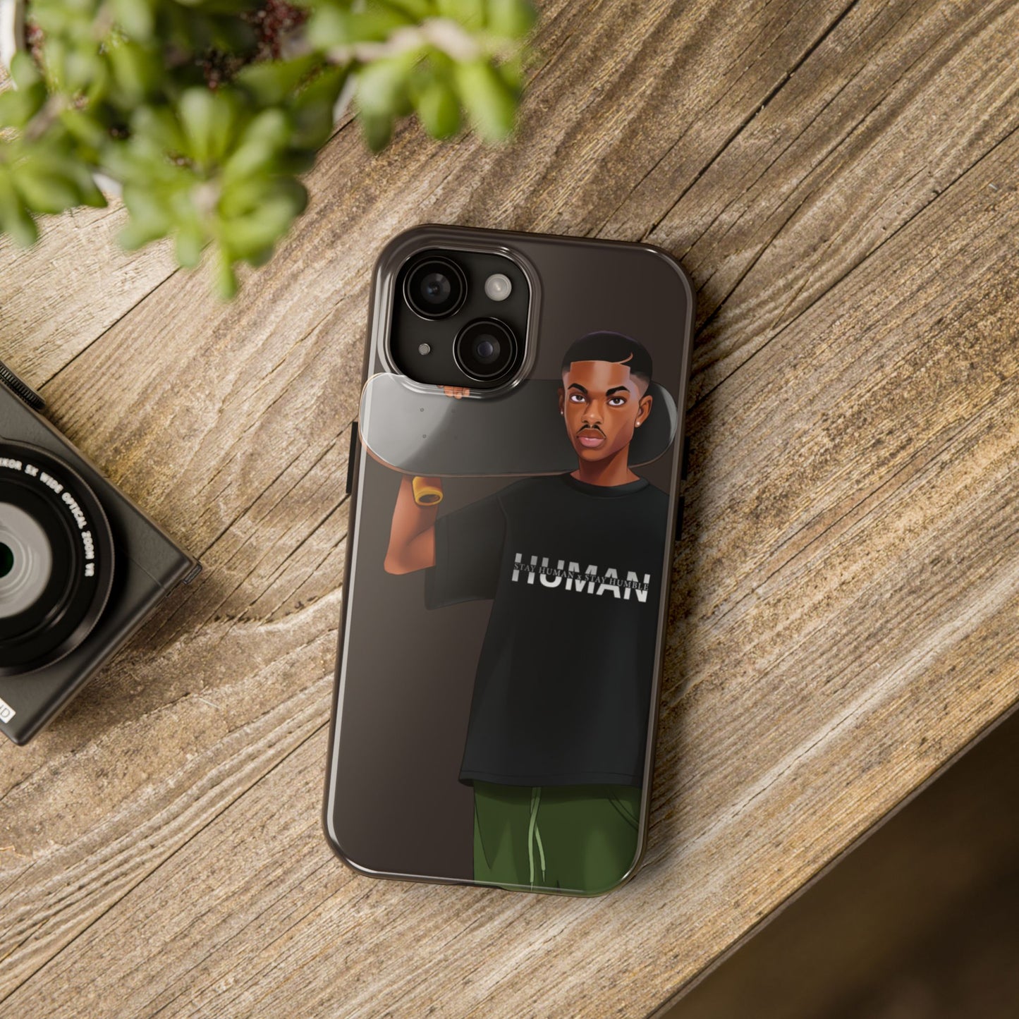 "Skater Human" Phone Case