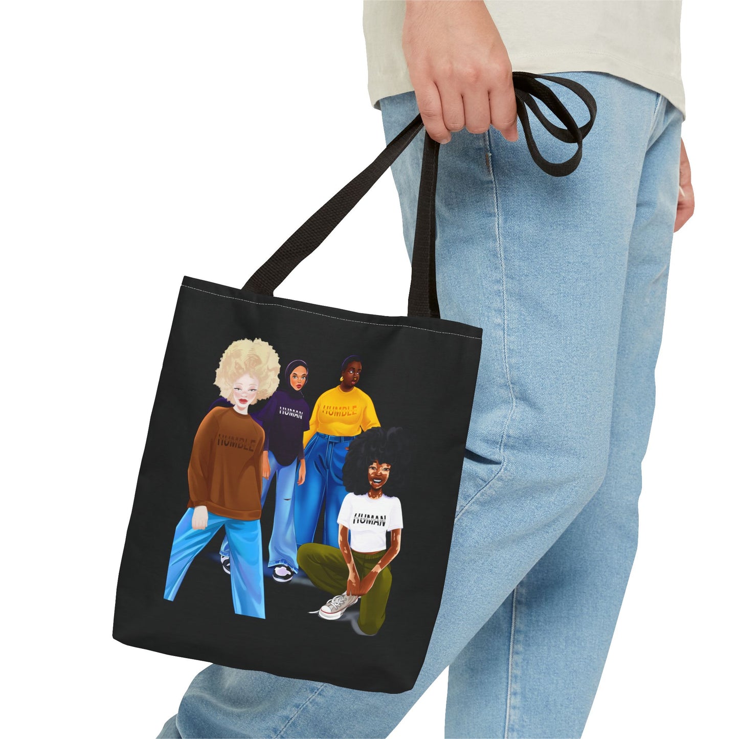 Human & Humble Tote Bag