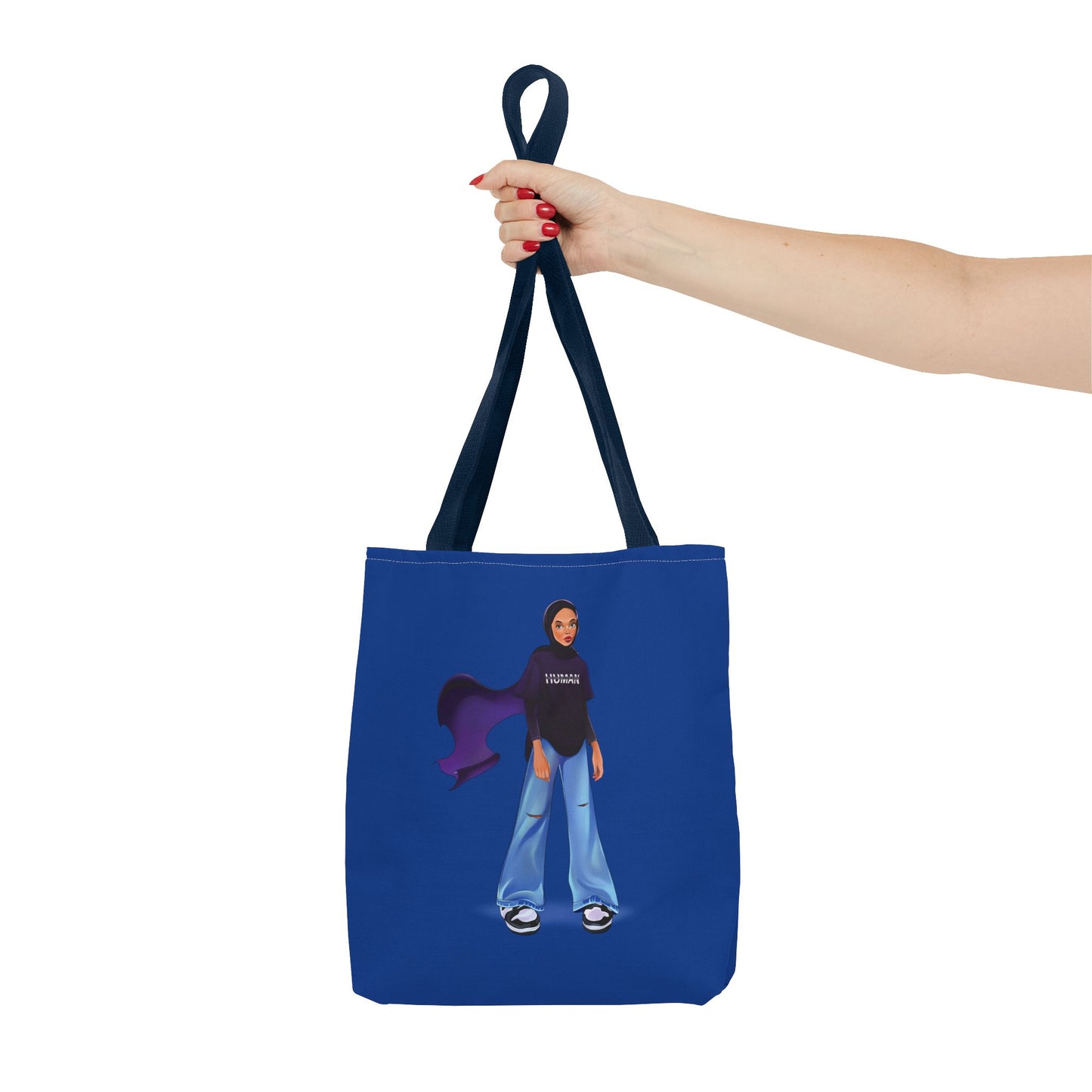 Super Hero Human Tote Bag