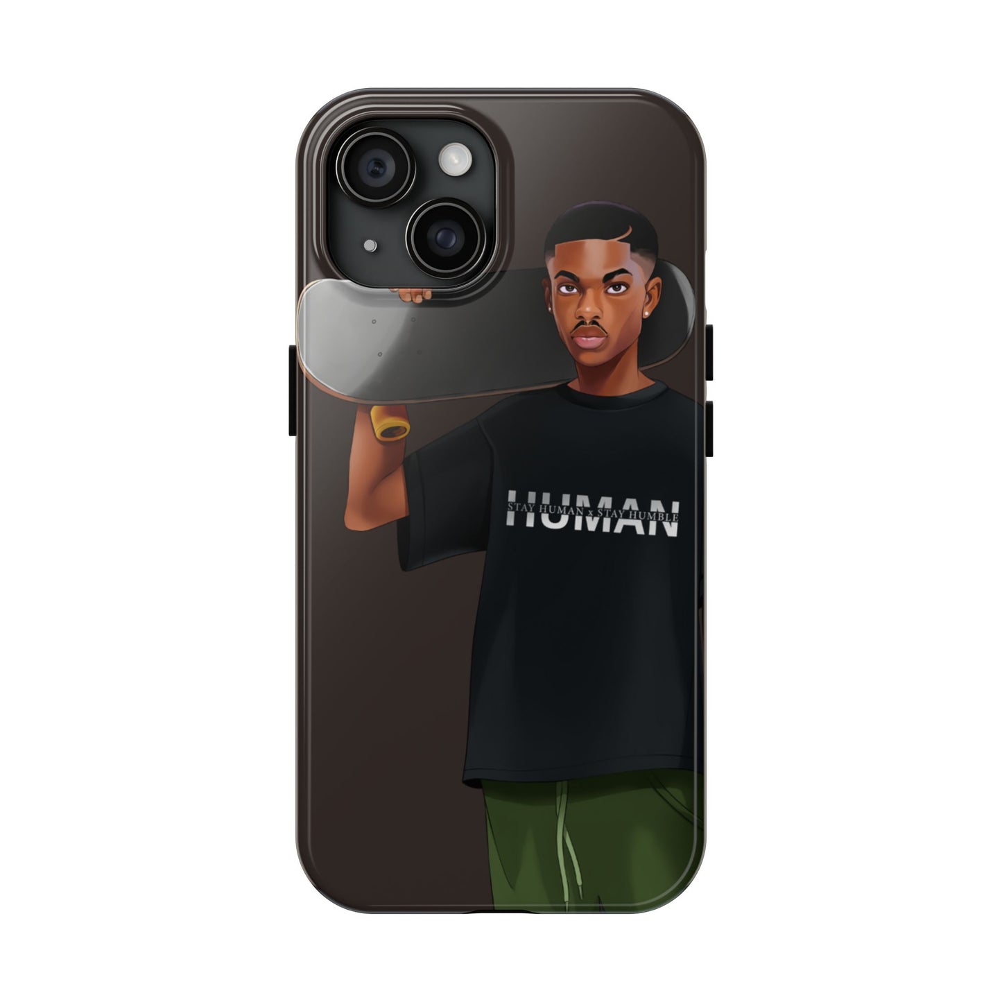 "Skater Human" Phone Case