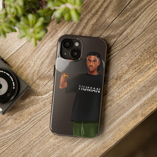 "Skater Human" Phone Case